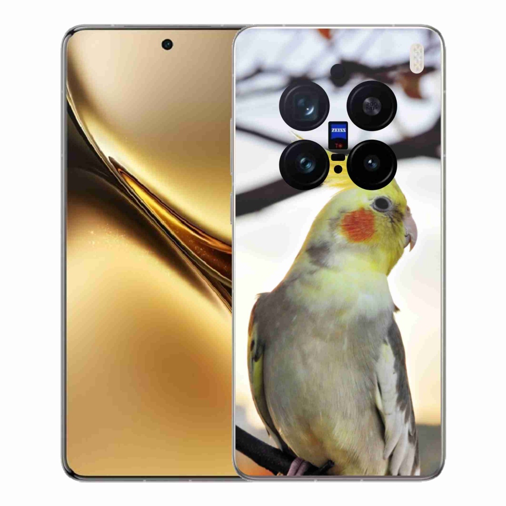 Gelový kryt mmCase na Vivo X200 Pro 5G - papoušek korela