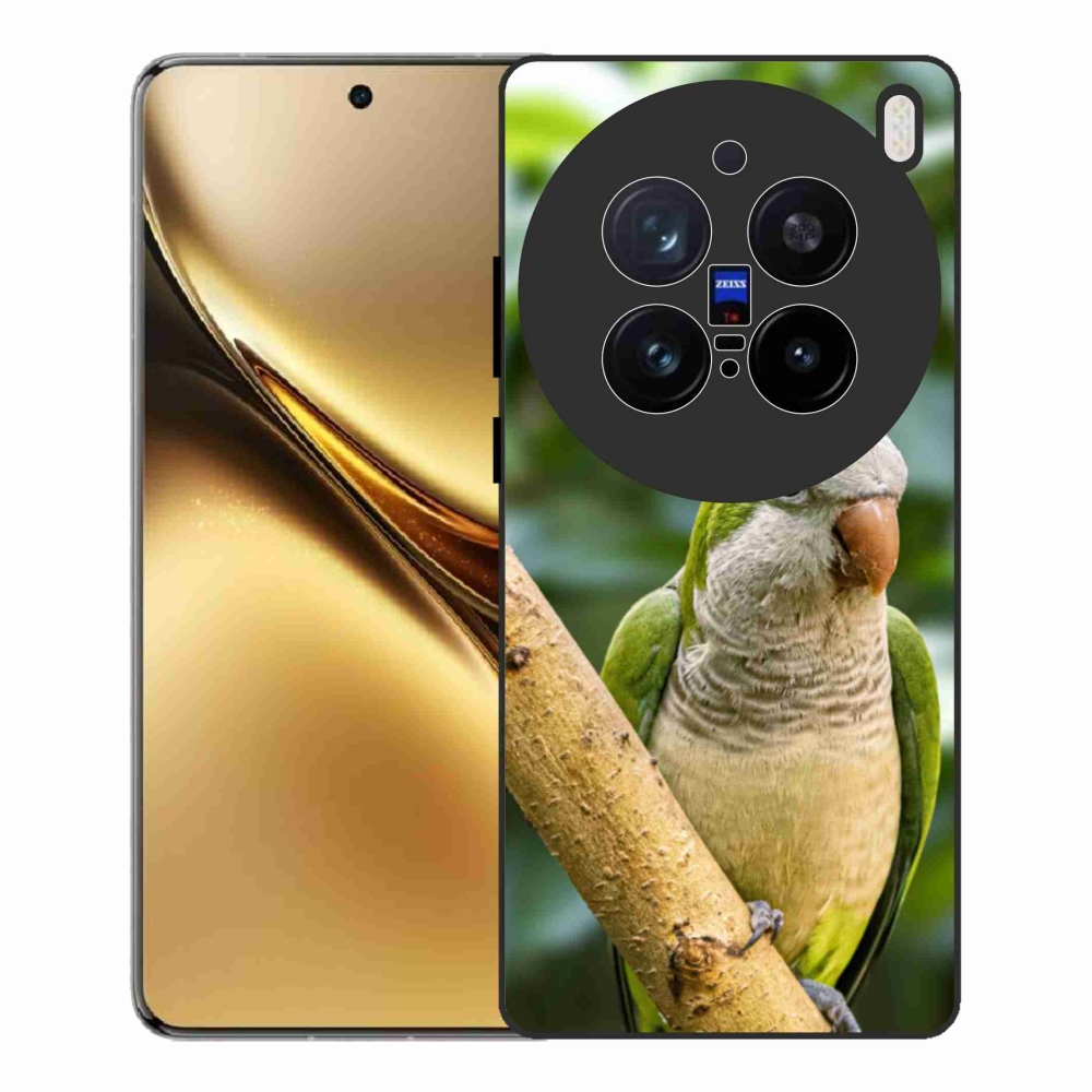 Gelový kryt mmCase na Vivo X200 Pro 5G - papoušek mníšek