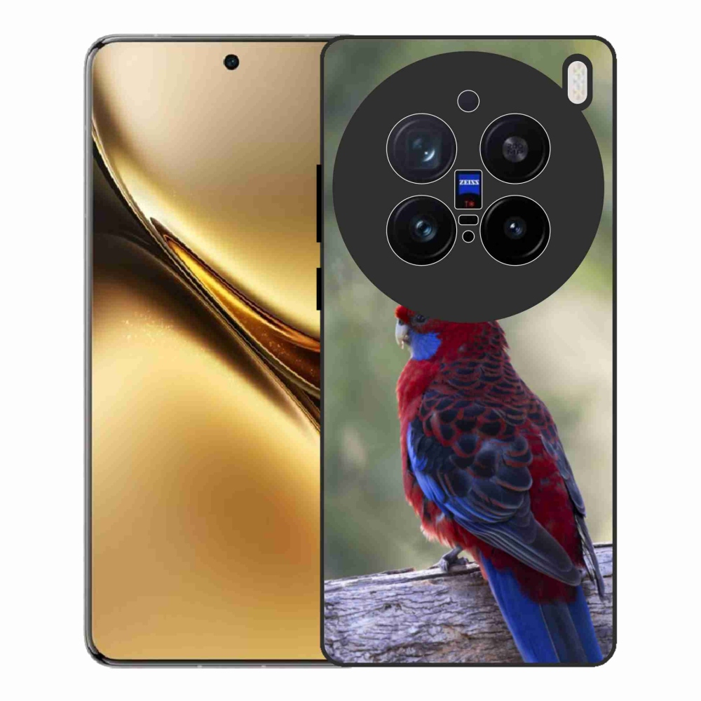 Gelový kryt mmCase na Vivo X200 Pro 5G - papoušek rosela