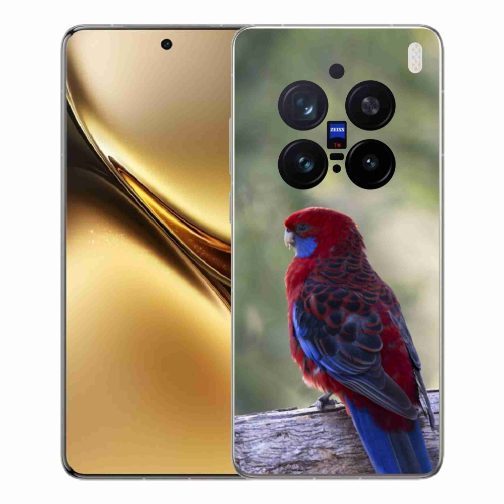 Gelový kryt mmCase na Vivo X200 Pro 5G - papoušek rosela