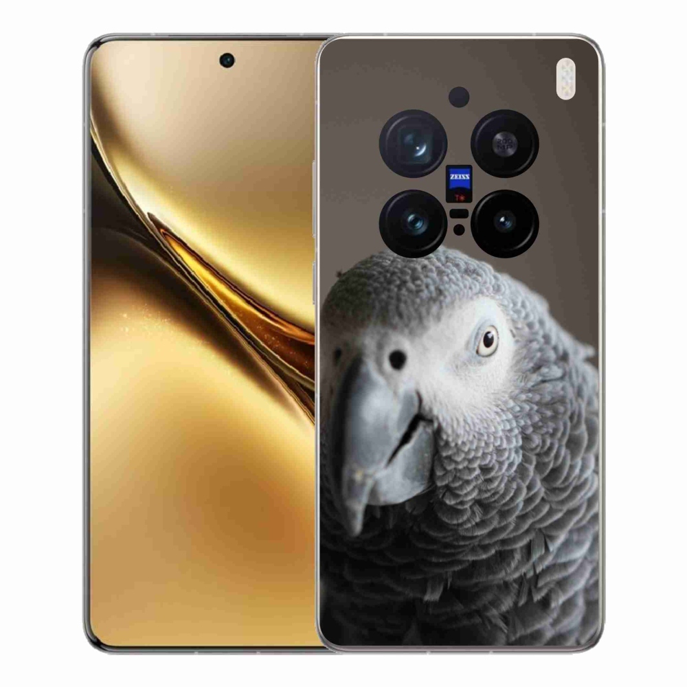 Gelový kryt mmCase na Vivo X200 Pro 5G - papoušek žako 2