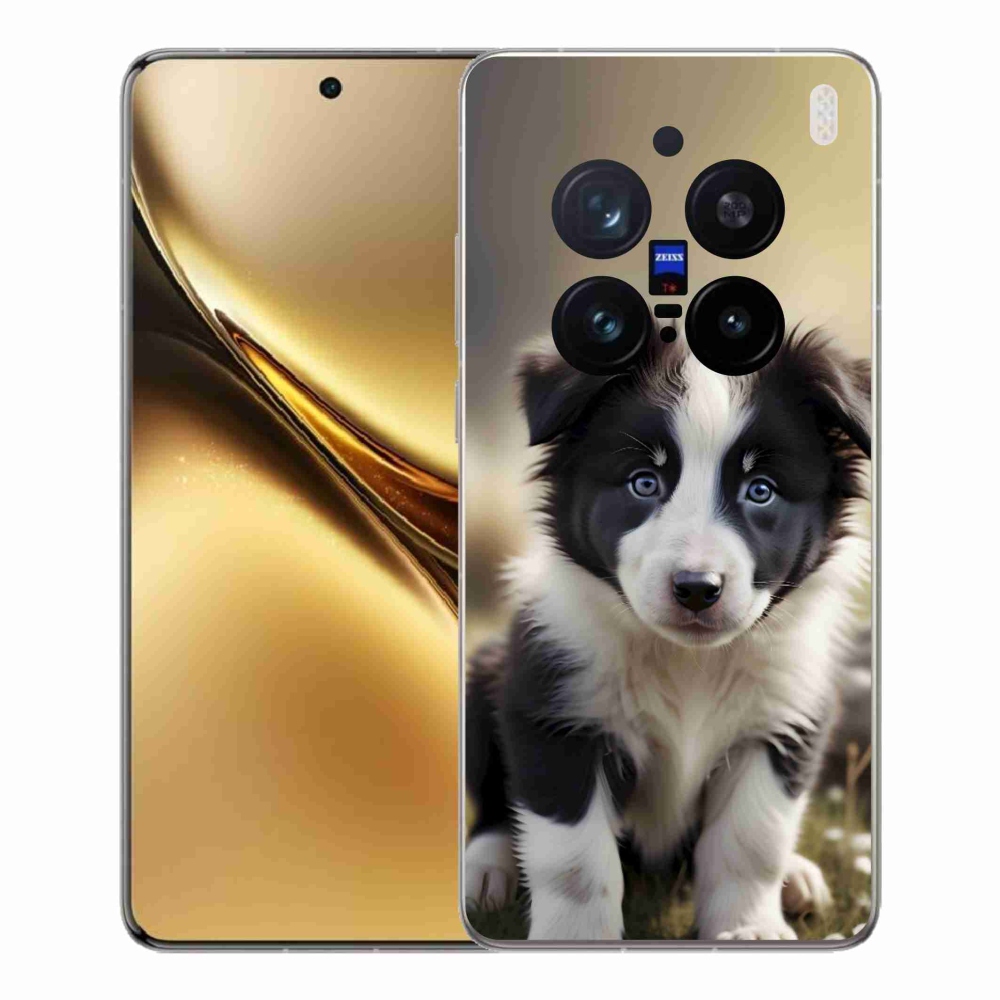 Gelový kryt mmCase na Vivo X200 Pro 5G - roztomilá border kolie