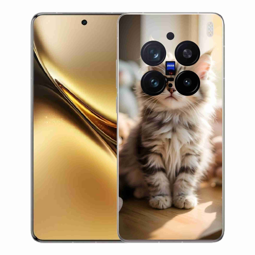 Gelový kryt mmCase na Vivo X200 Pro 5G - roztomilé kotě 10