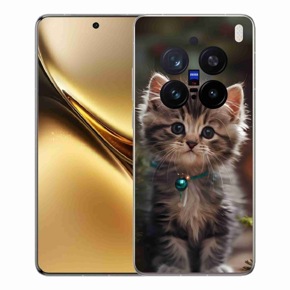 Gelový kryt mmCase na Vivo X200 Pro 5G - roztomilé kotě 11