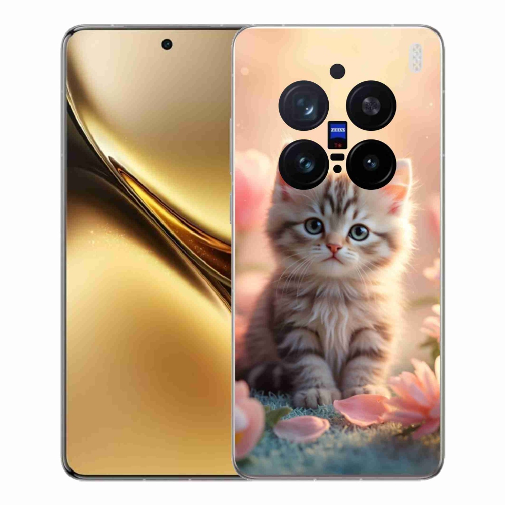 Gelový kryt mmCase na Vivo X200 Pro 5G - roztomilé kotě 8