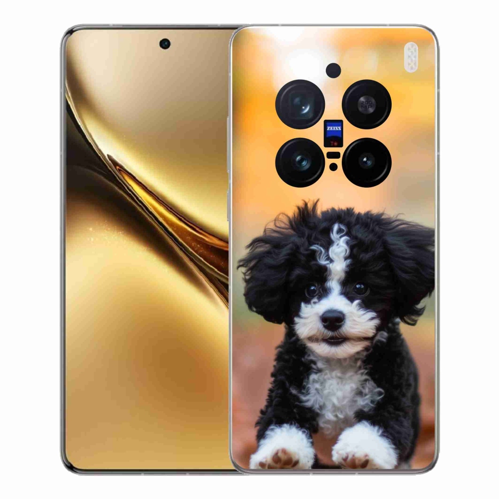 Gelový kryt mmCase na Vivo X200 Pro 5G - roztomilé štěně 2