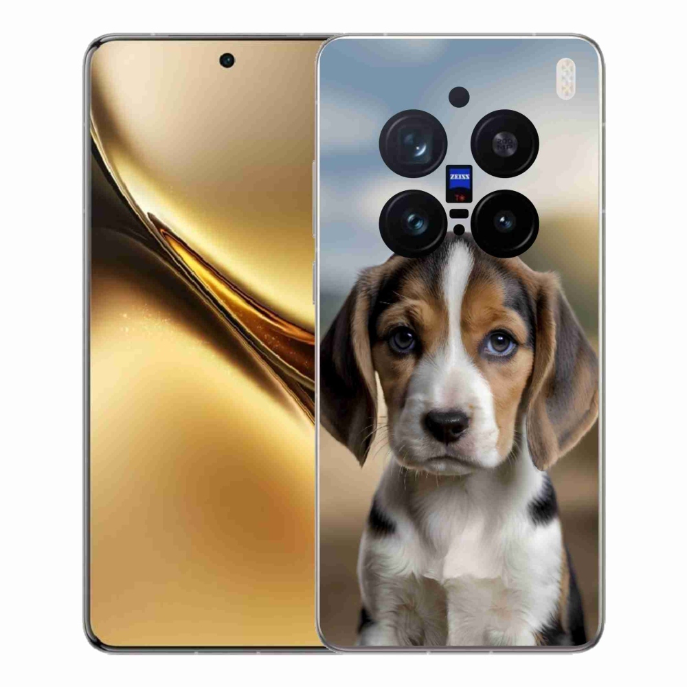 Gelový kryt mmCase na Vivo X200 Pro 5G - roztomilý bígl