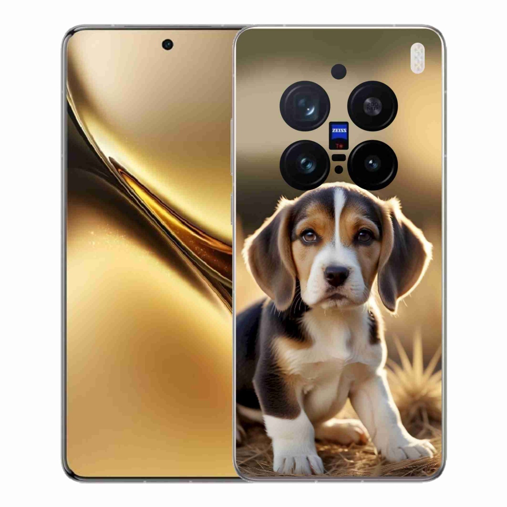 Gelový kryt mmCase na Vivo X200 Pro 5G - roztomilý bígl