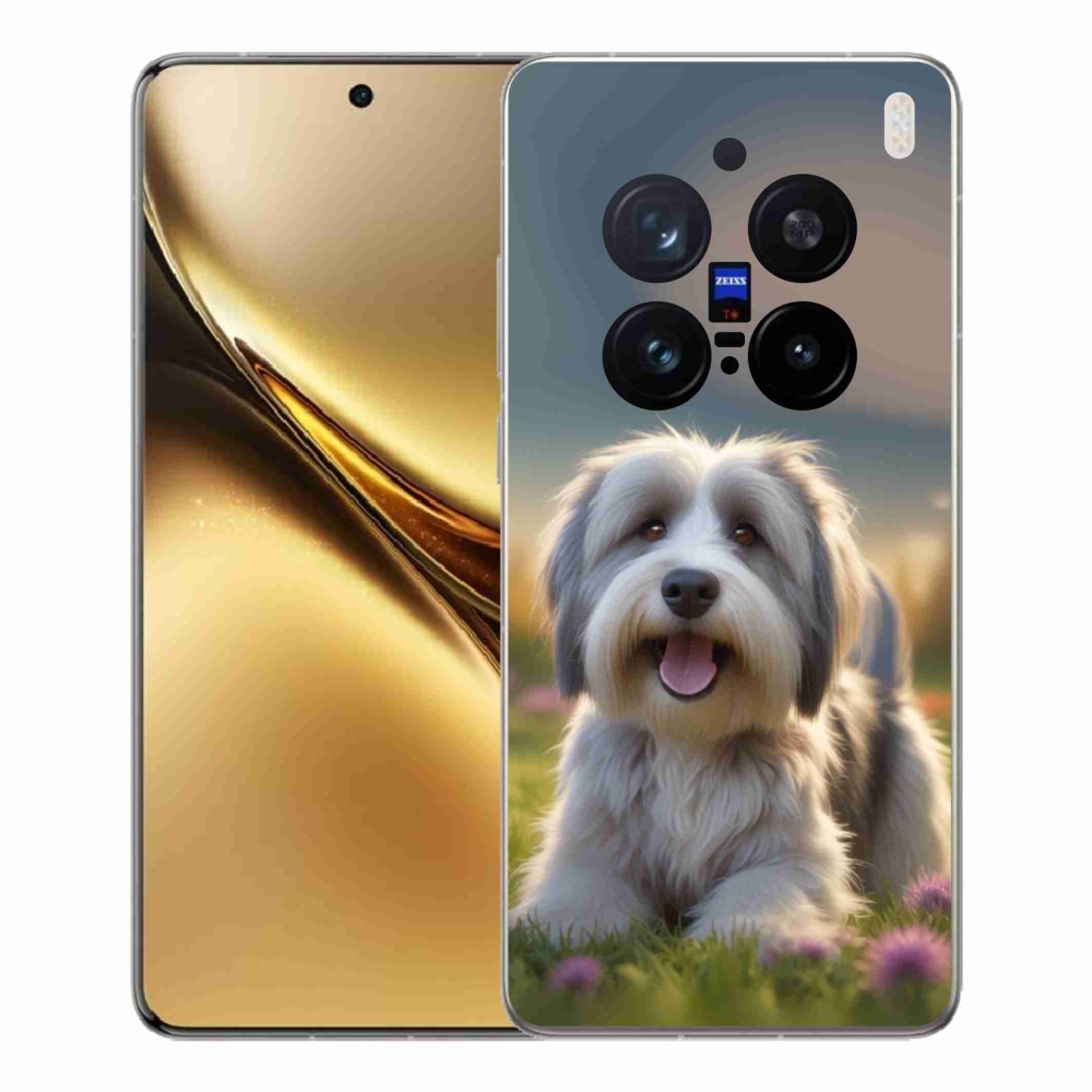 Gelový kryt mmCase na Vivo X200 Pro 5G - roztomilý havanský psík