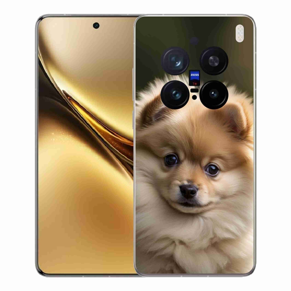 Gelový kryt mmCase na Vivo X200 Pro 5G - roztomilý pomeranian 2