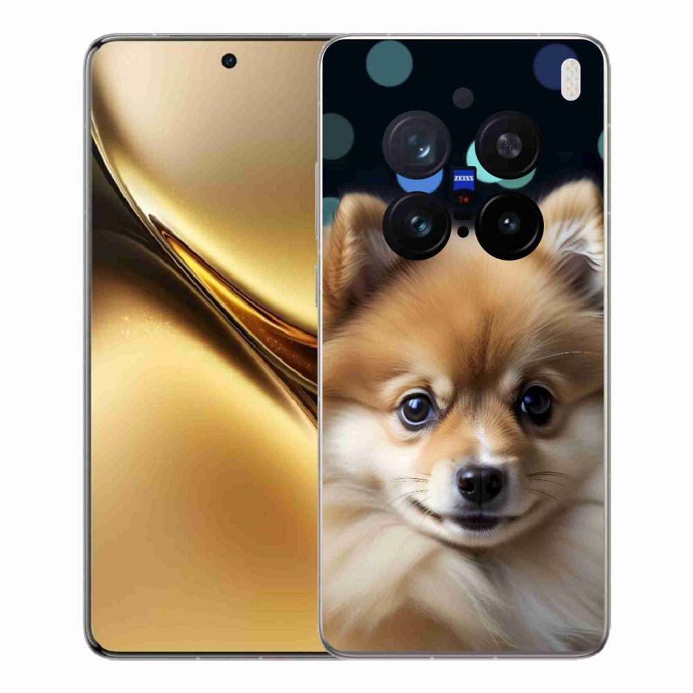 Gelový kryt mmCase na Vivo X200 Pro 5G - roztomilý pomeranian