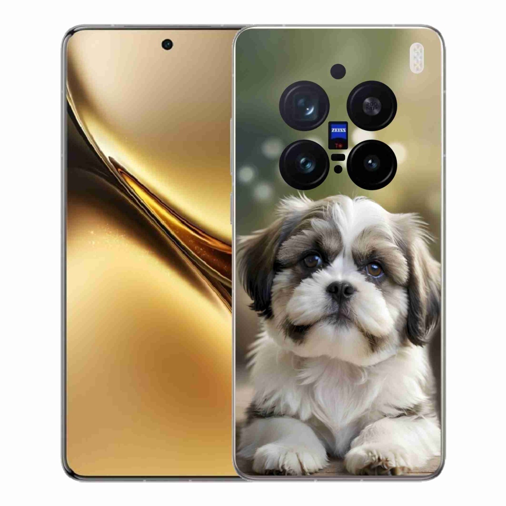 Gelový kryt mmCase na Vivo X200 Pro 5G - roztomilý shih-tzu