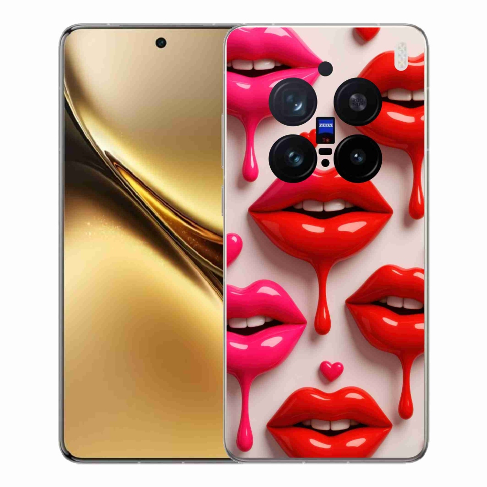 Gelový kryt mmCase na Vivo X200 Pro 5G - rty 2