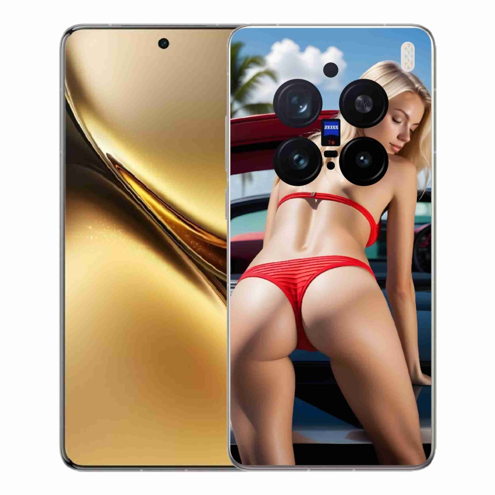 Gelový kryt mmCase na Vivo X200 Pro 5G - sexy žena 2