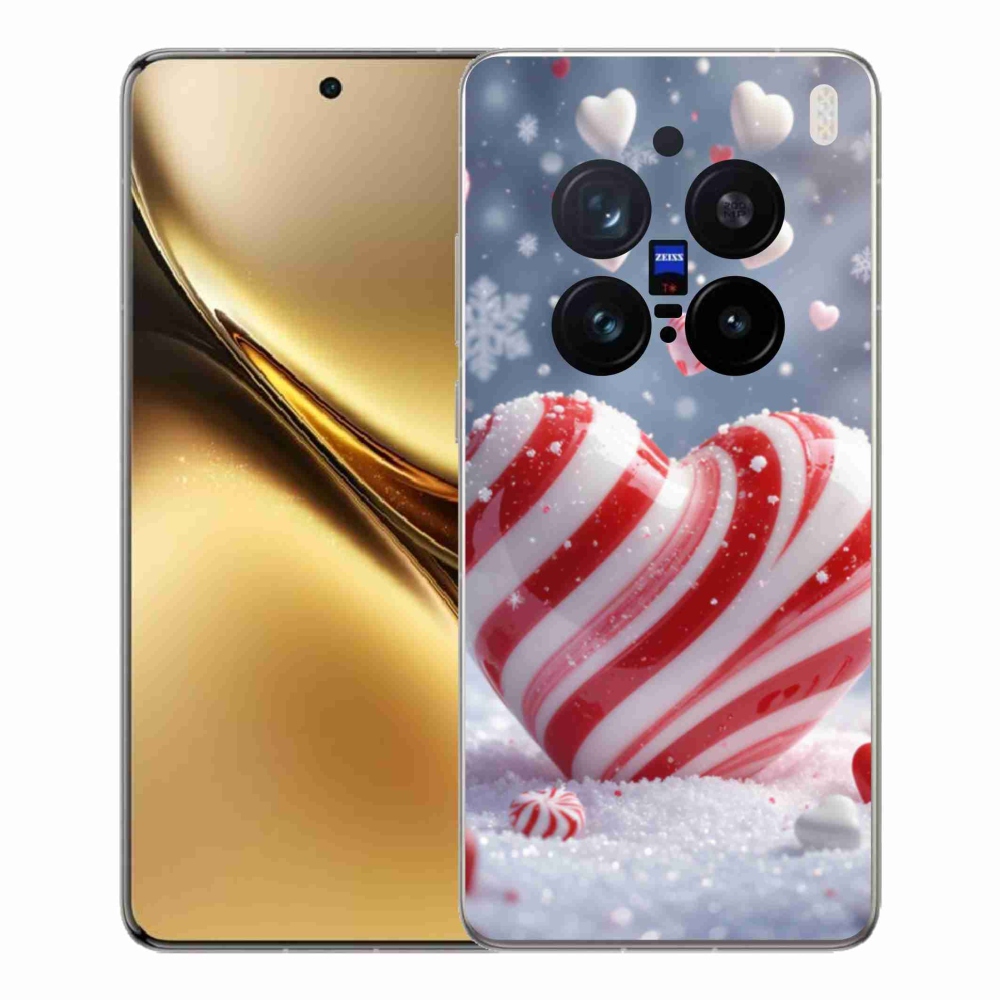 Gelový kryt mmCase na Vivo X200 Pro 5G - sladké srdce