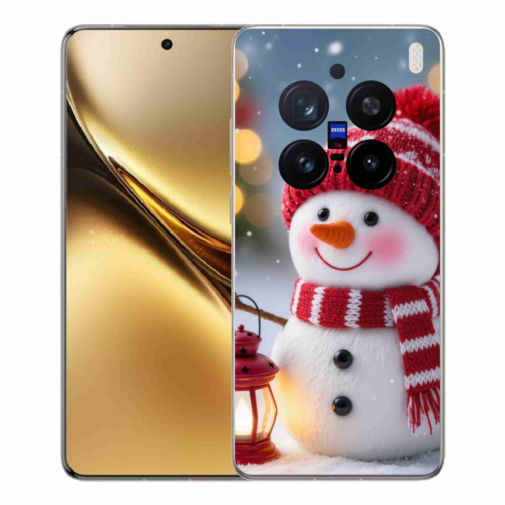 Gelový kryt mmCase na Vivo X200 Pro 5G - sněhulák 2