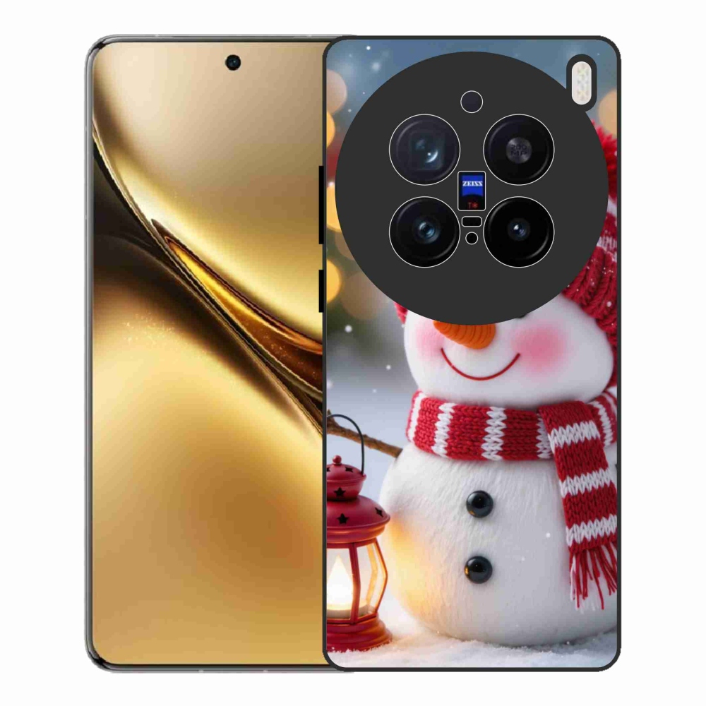 Gelový kryt mmCase na Vivo X200 Pro 5G - sněhulák 2
