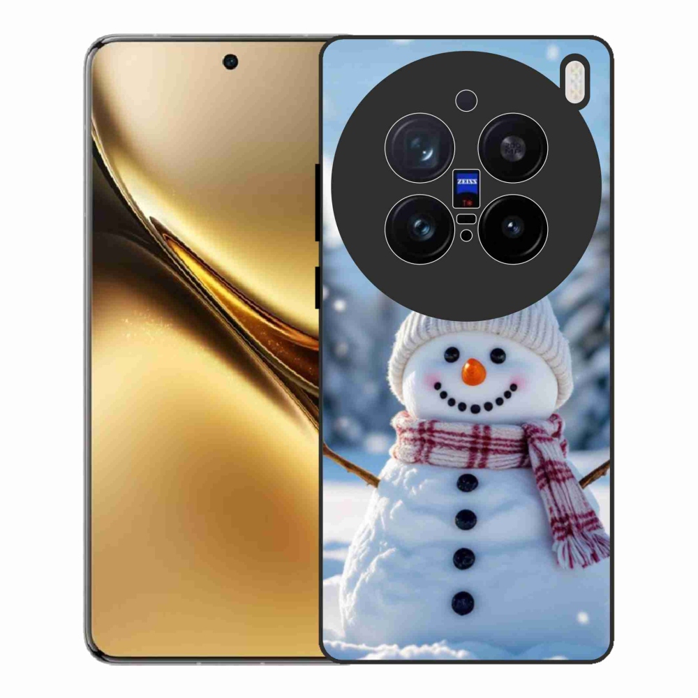 Gelový kryt mmCase na Vivo X200 Pro 5G - sněhulák 3