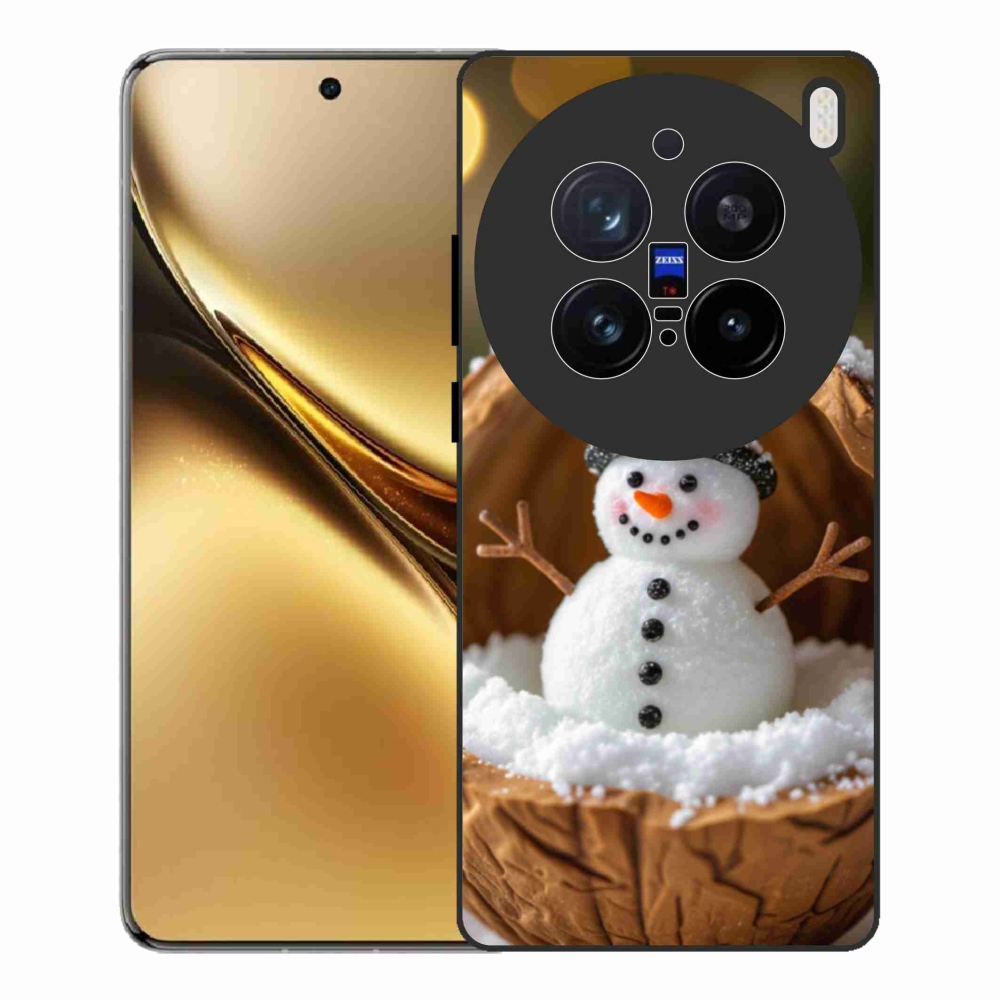 Gelový kryt mmCase na Vivo X200 Pro 5G - sněhulák 4
