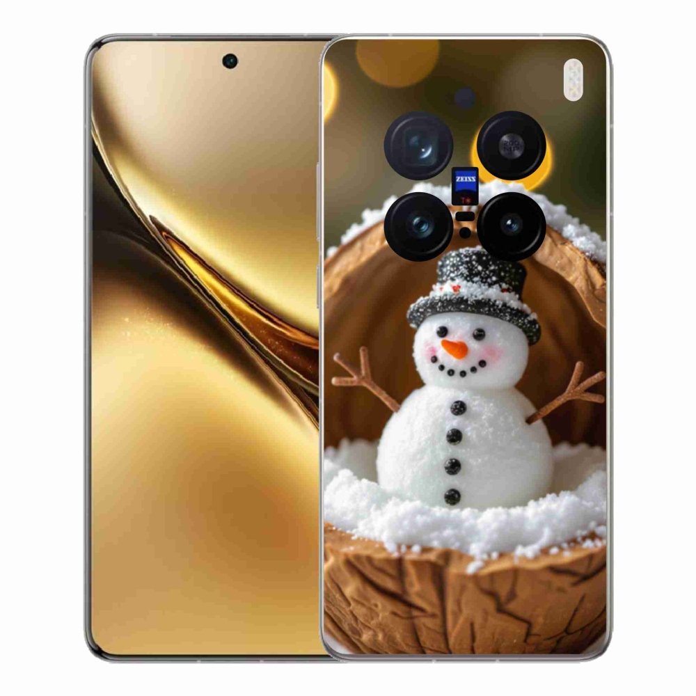 Gelový kryt mmCase na Vivo X200 Pro 5G - sněhulák 4