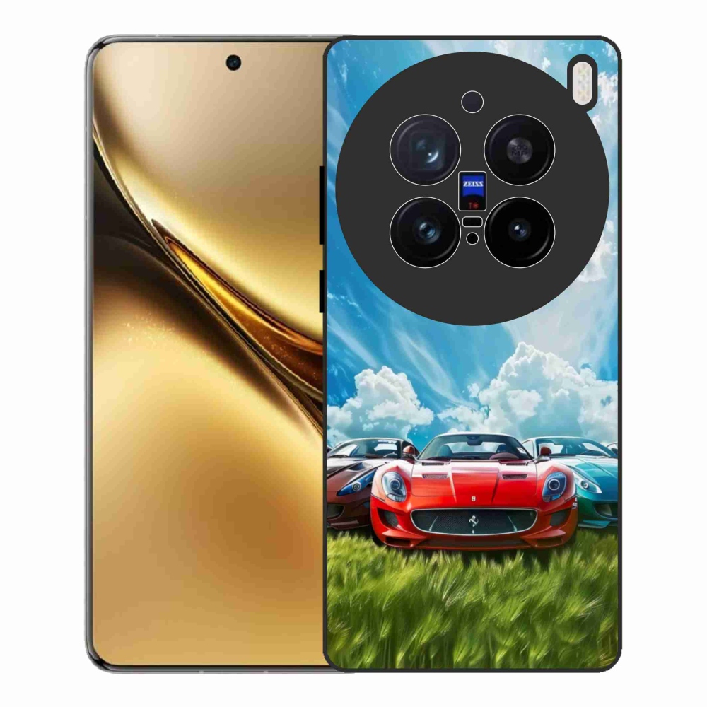 Gelový kryt mmCase na Vivo X200 Pro 5G - sportovní vozy