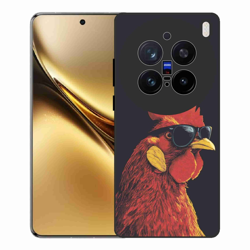 Gelový kryt mmCase na Vivo X200 Pro 5G - stylový kohout