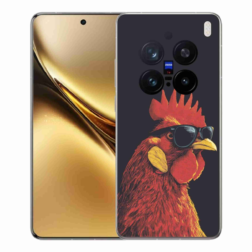 Gelový kryt mmCase na Vivo X200 Pro 5G - stylový kohout