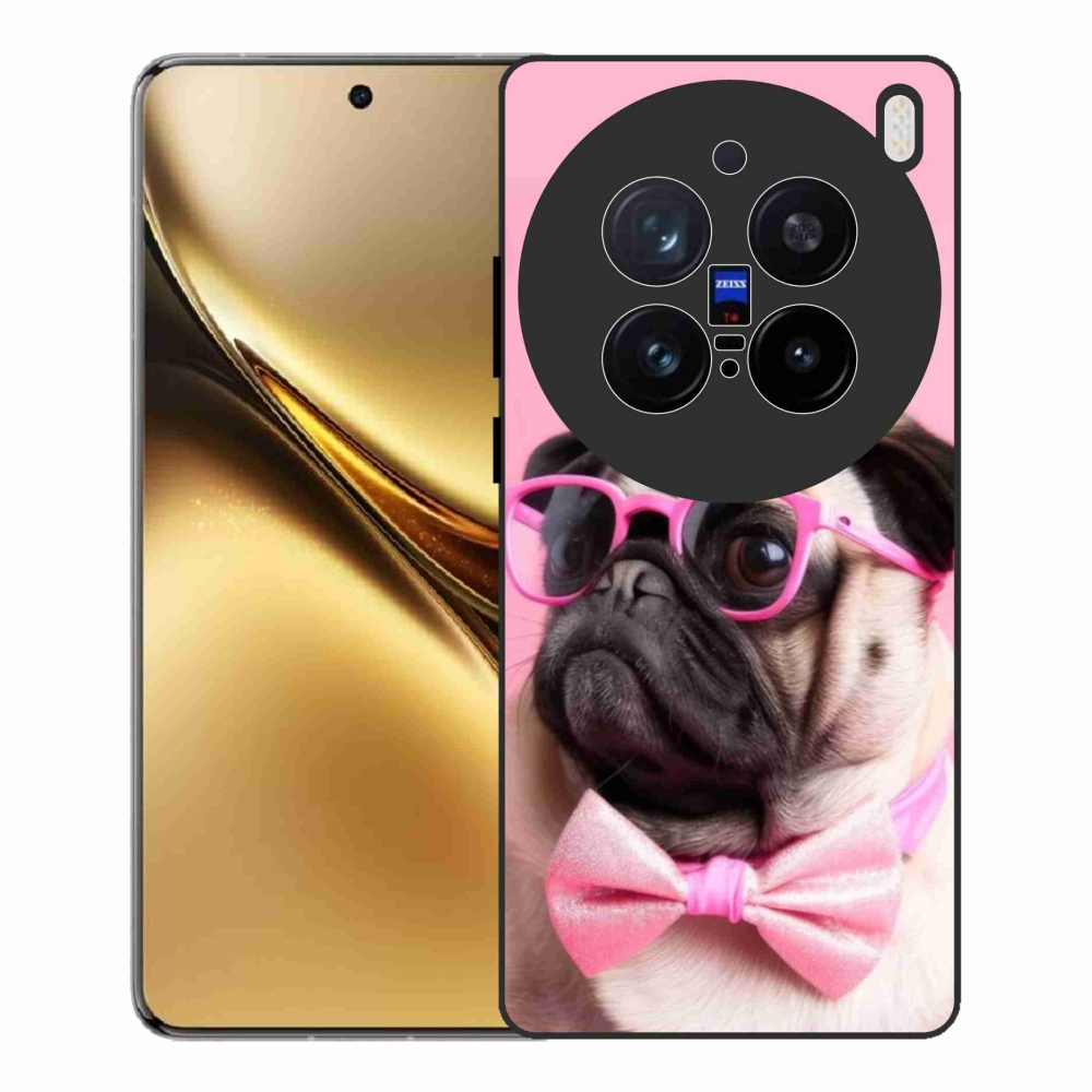 Gelový kryt mmCase na Vivo X200 Pro 5G - stylový mops