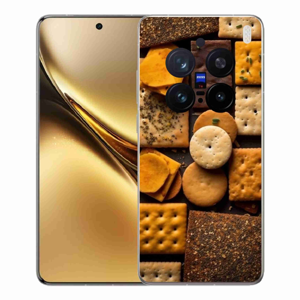 Gelový kryt mmCase na Vivo X200 Pro 5G - sušenky