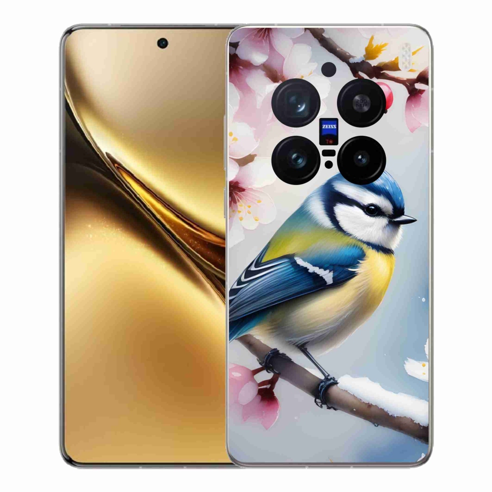 Gelový kryt mmCase na Vivo X200 Pro 5G - sýkorka