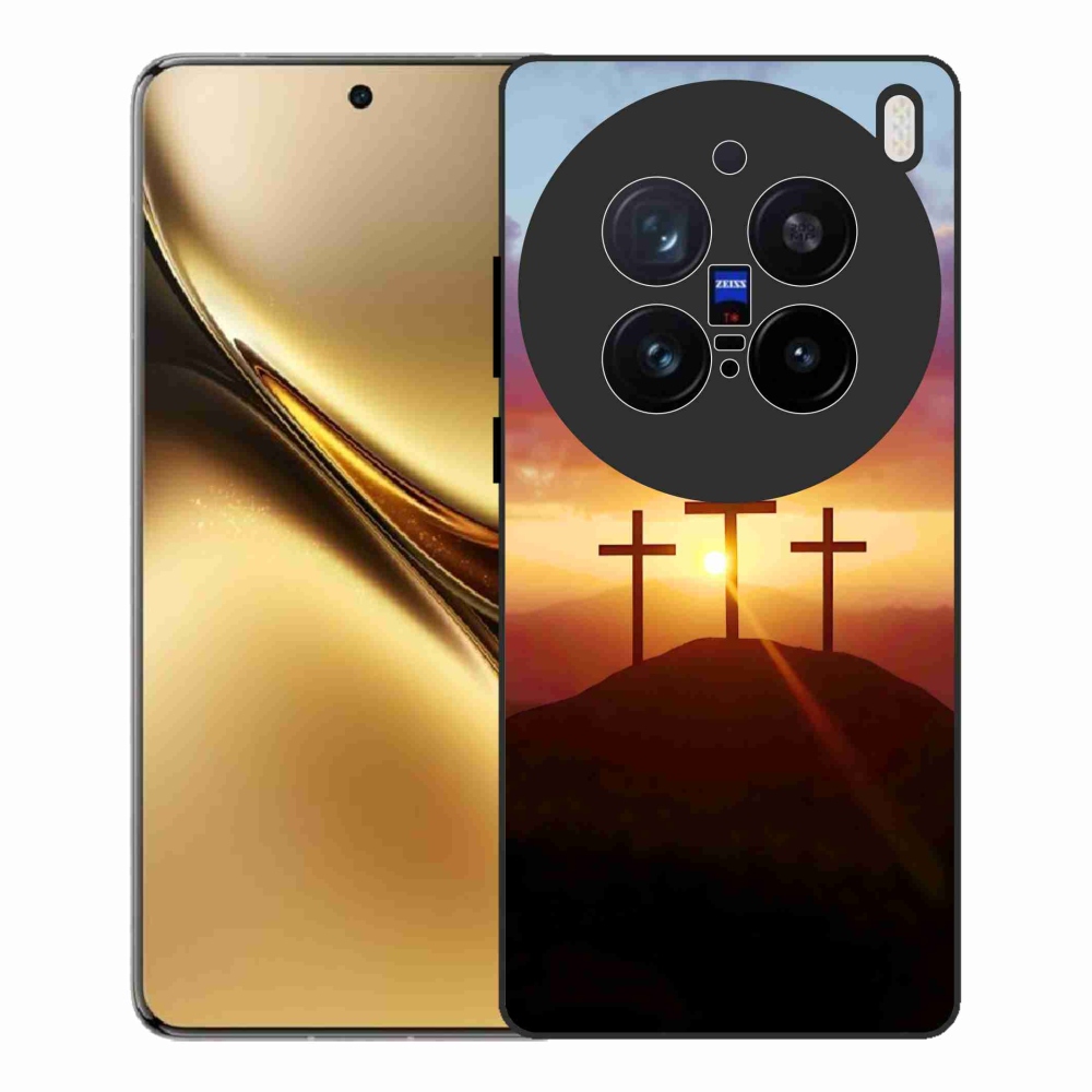 Gelový kryt mmCase na Vivo X200 Pro 5G - tři kříže