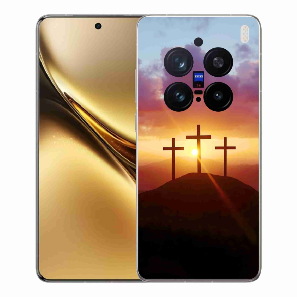 Gelový kryt mmCase na Vivo X200 Pro 5G - tři kříže