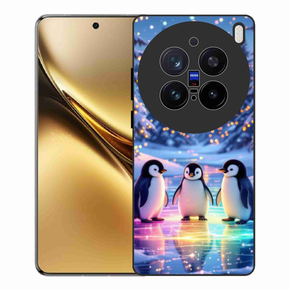 Gelový kryt mmCase na Vivo X200 Pro 5G - tučnáci