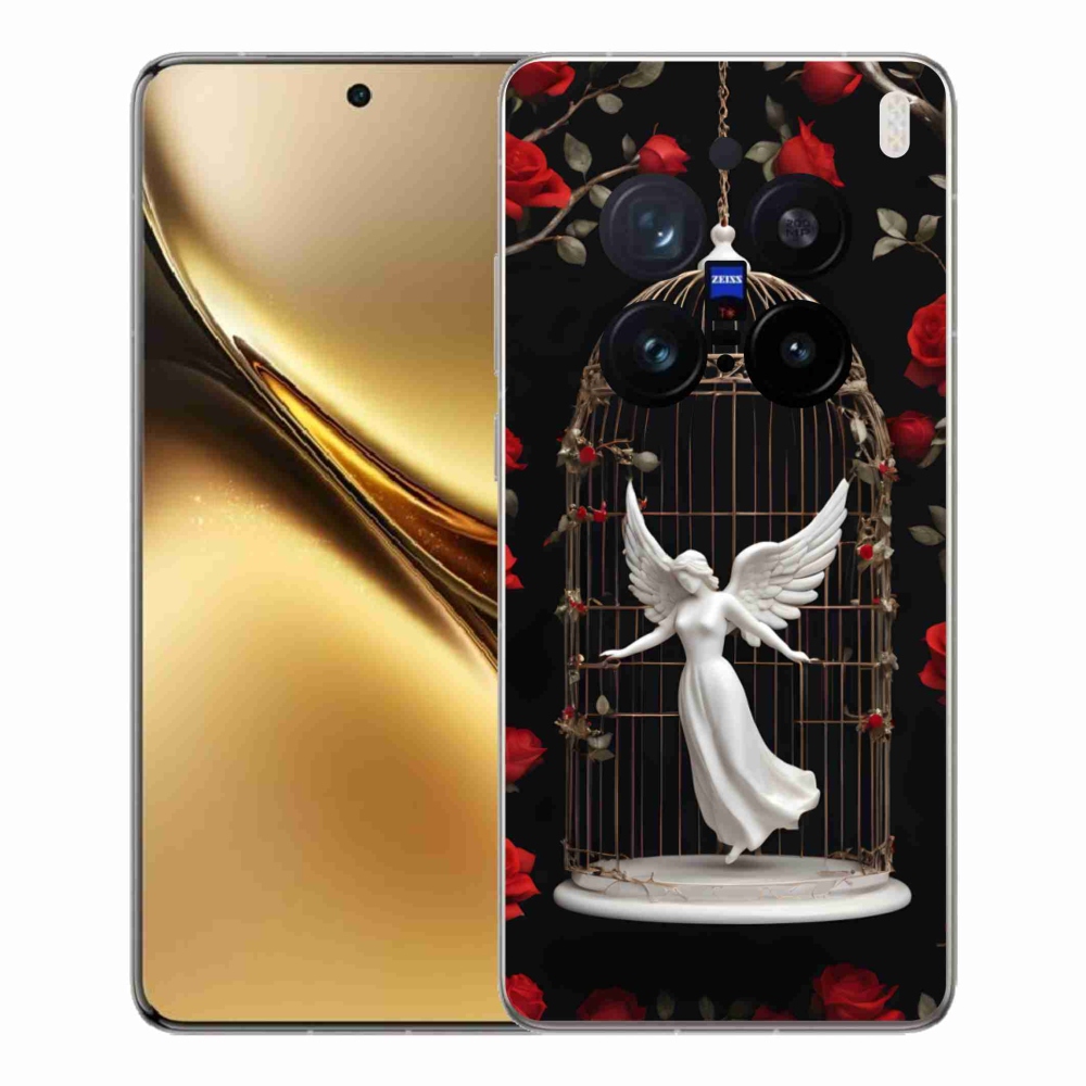 Gelový kryt mmCase na Vivo X200 Pro 5G - uvězněný anděl