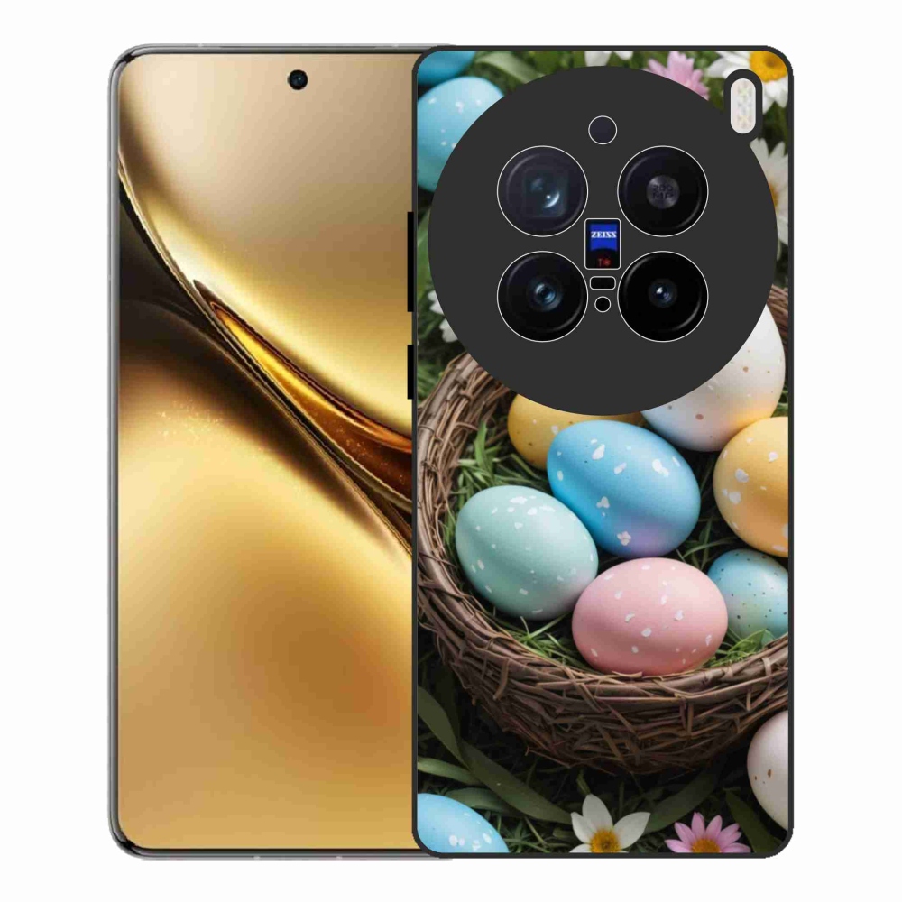 Gelový kryt mmCase na Vivo X200 Pro 5G - velikonoční vajíčka 2