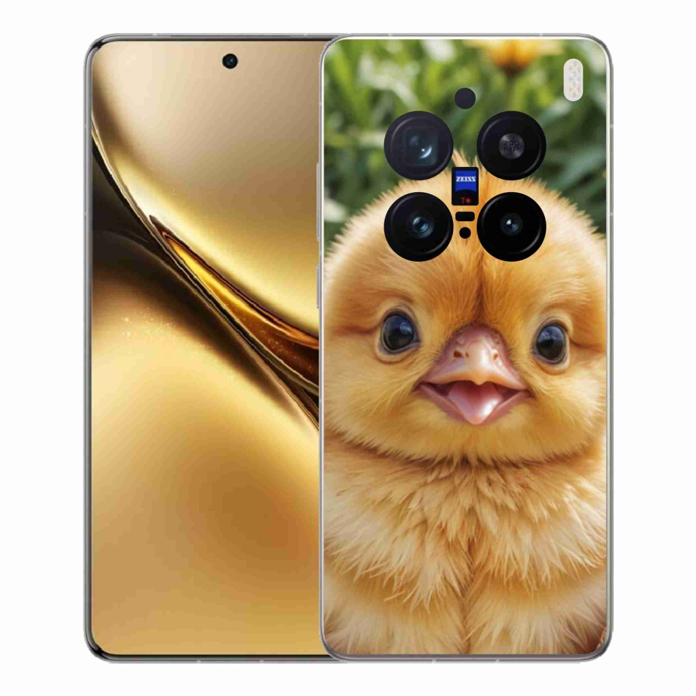 Gelový kryt mmCase na Vivo X200 Pro 5G - veselé kuřátko
