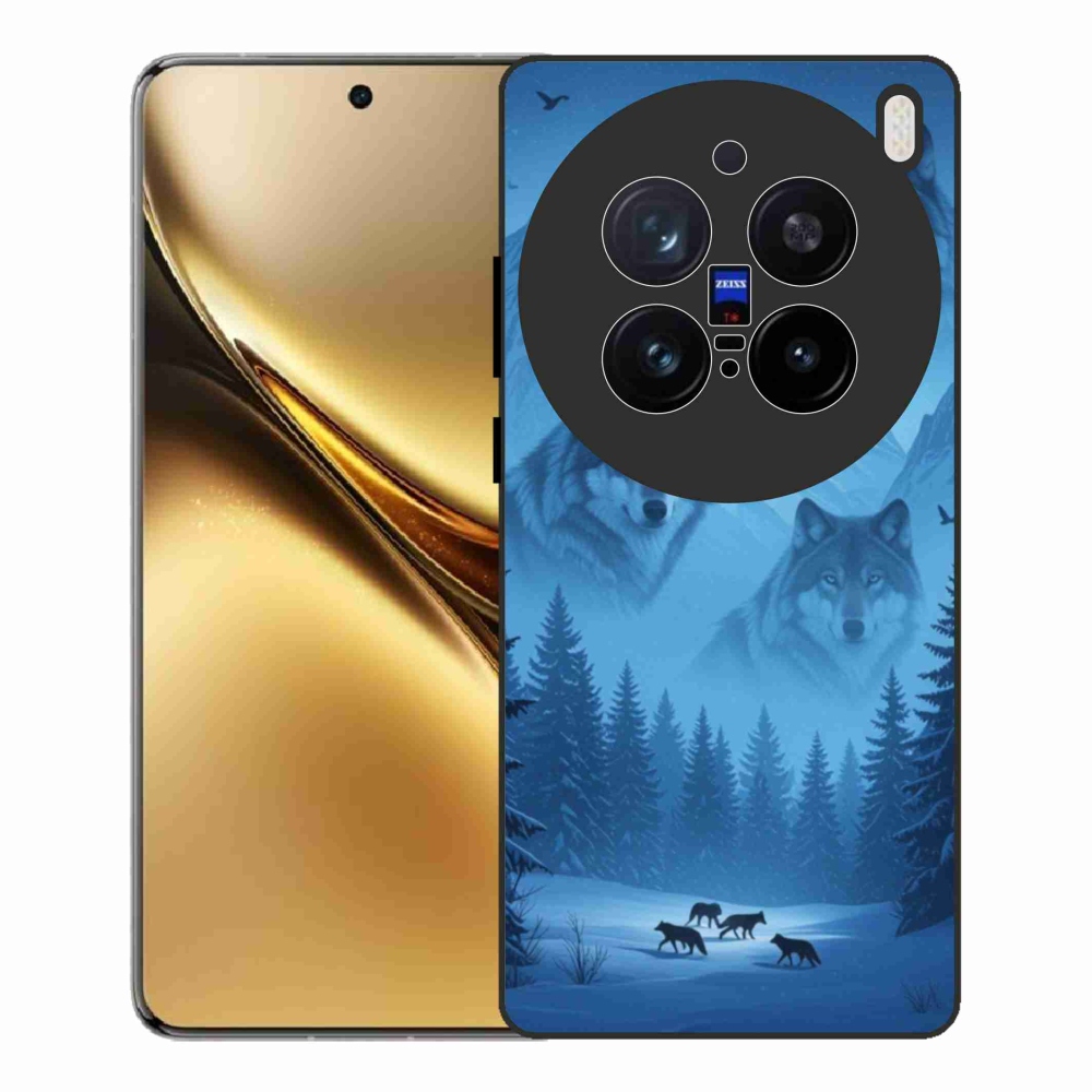 Gelový kryt mmCase na Vivo X200 Pro 5G - vlčí smečka