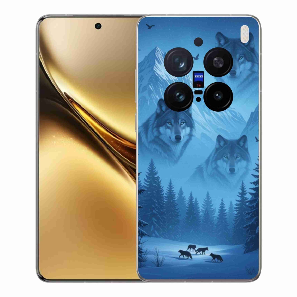 Gelový kryt mmCase na Vivo X200 Pro 5G - vlčí smečka