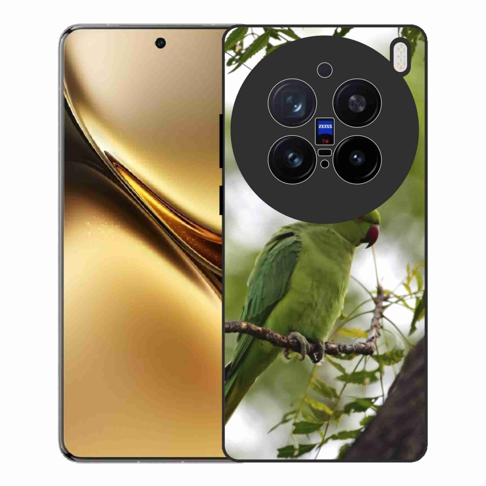 Gelový kryt mmCase na Vivo X200 Pro 5G - zelený papoušek