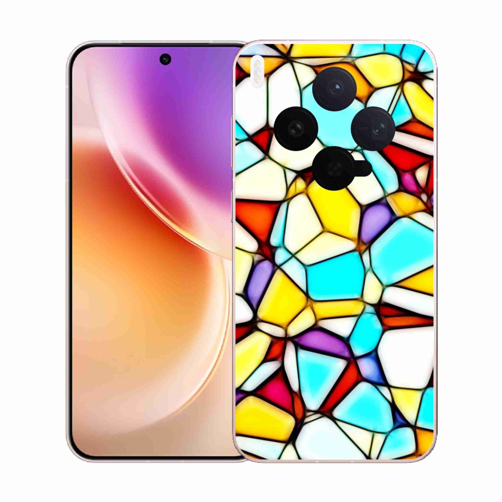 Gelový kryt mmCase na Vivo X300 5G - abstraktní motiv 40