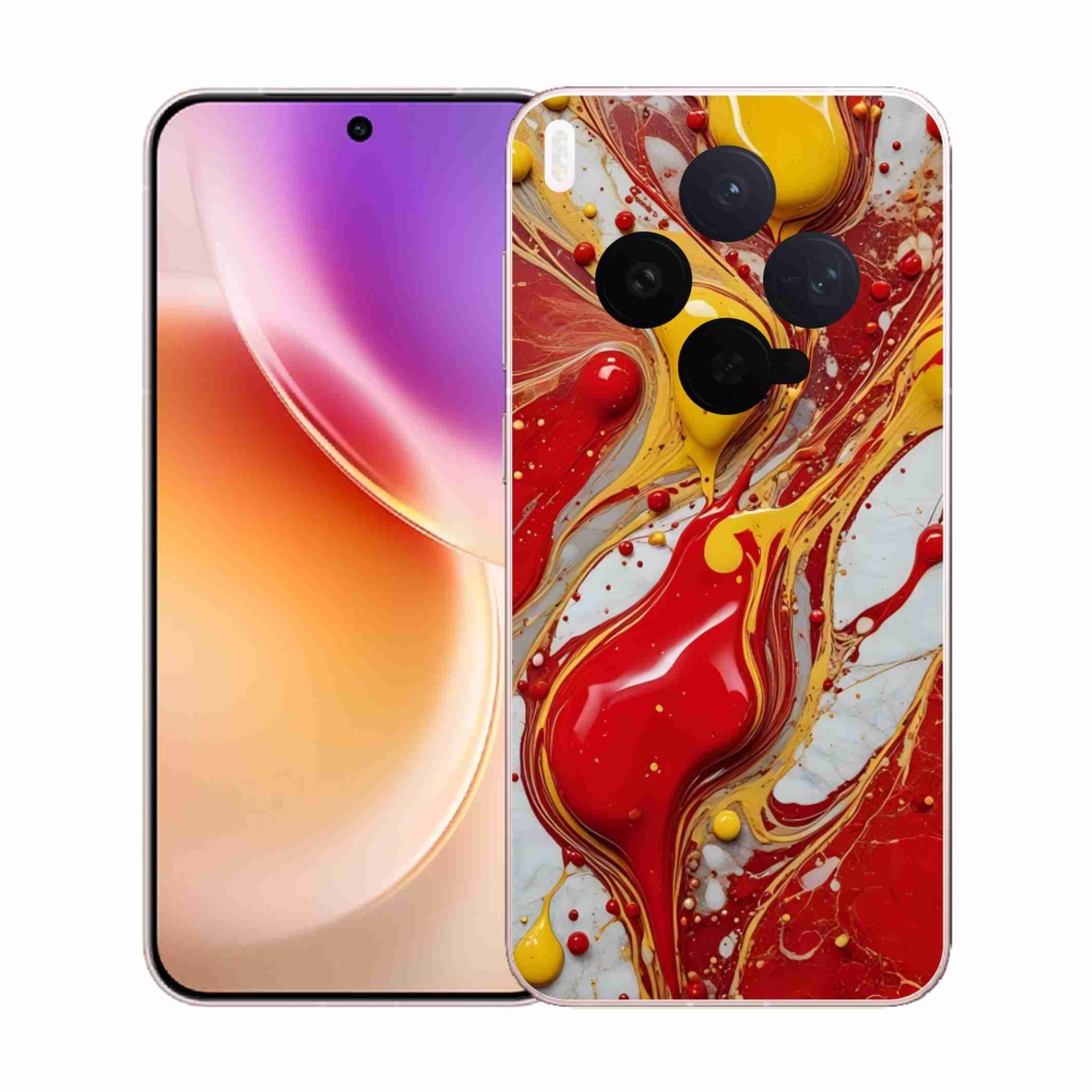 Gelový kryt mmCase na Vivo X300 5G - abstraktní motiv 42