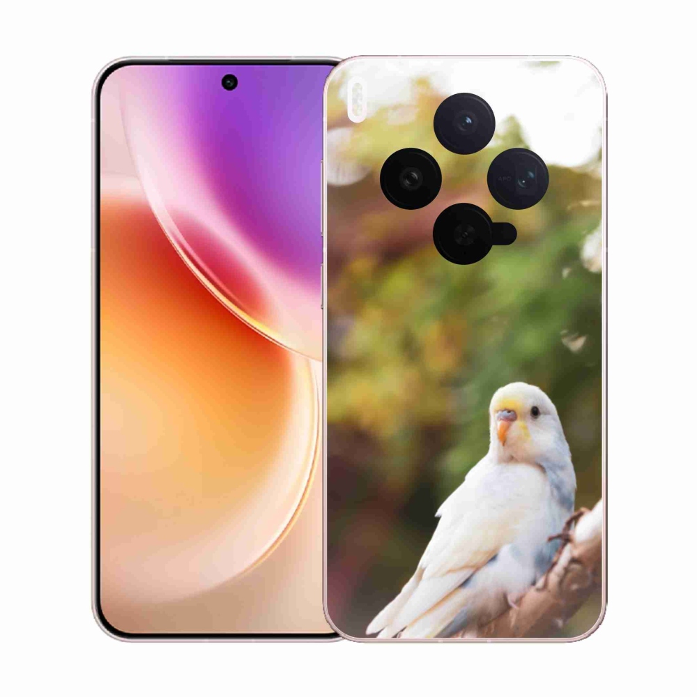 Gelový kryt mmCase na Vivo X300 5G - andulka bílá