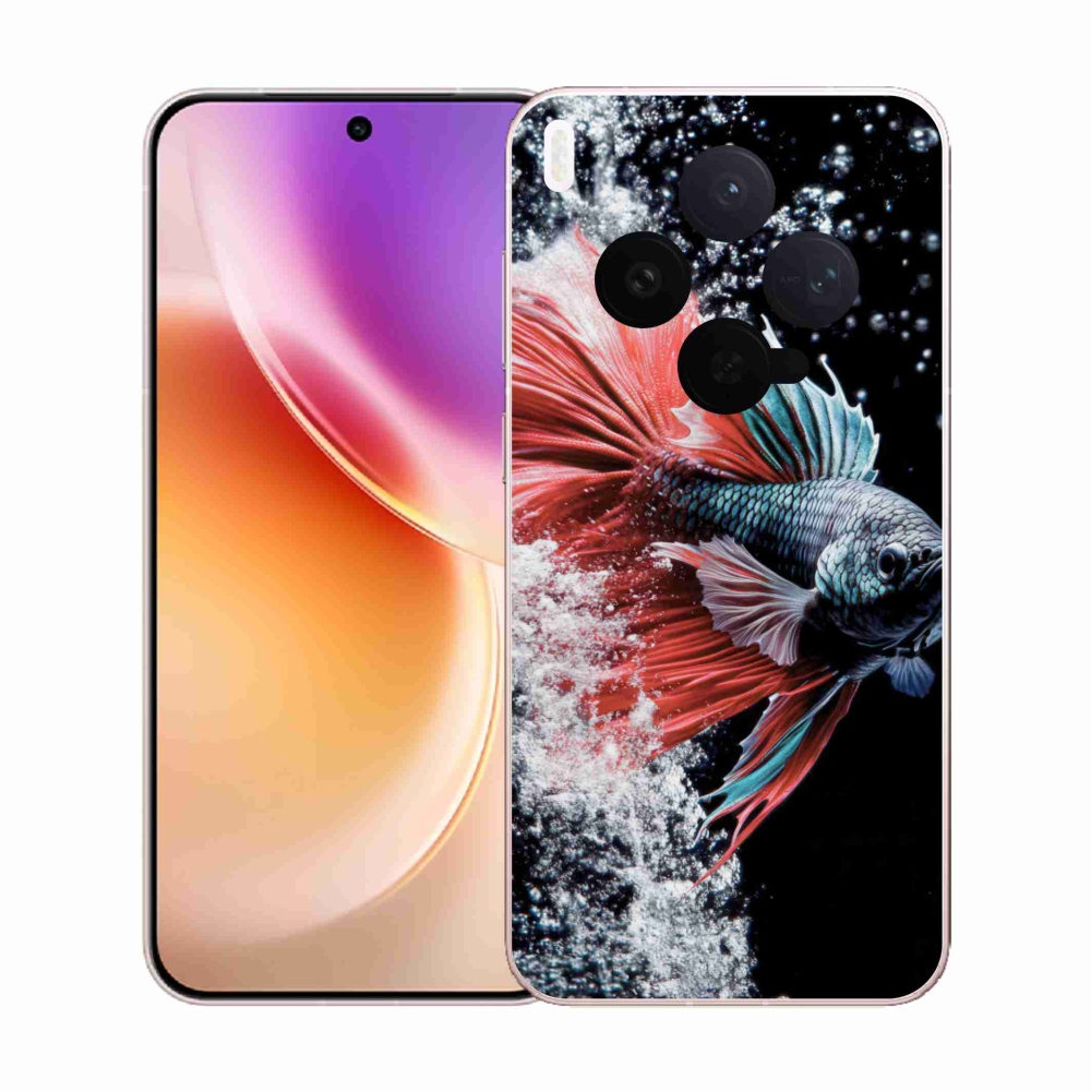 Gelový kryt mmCase na Vivo X300 5G - bojovnice pestrá