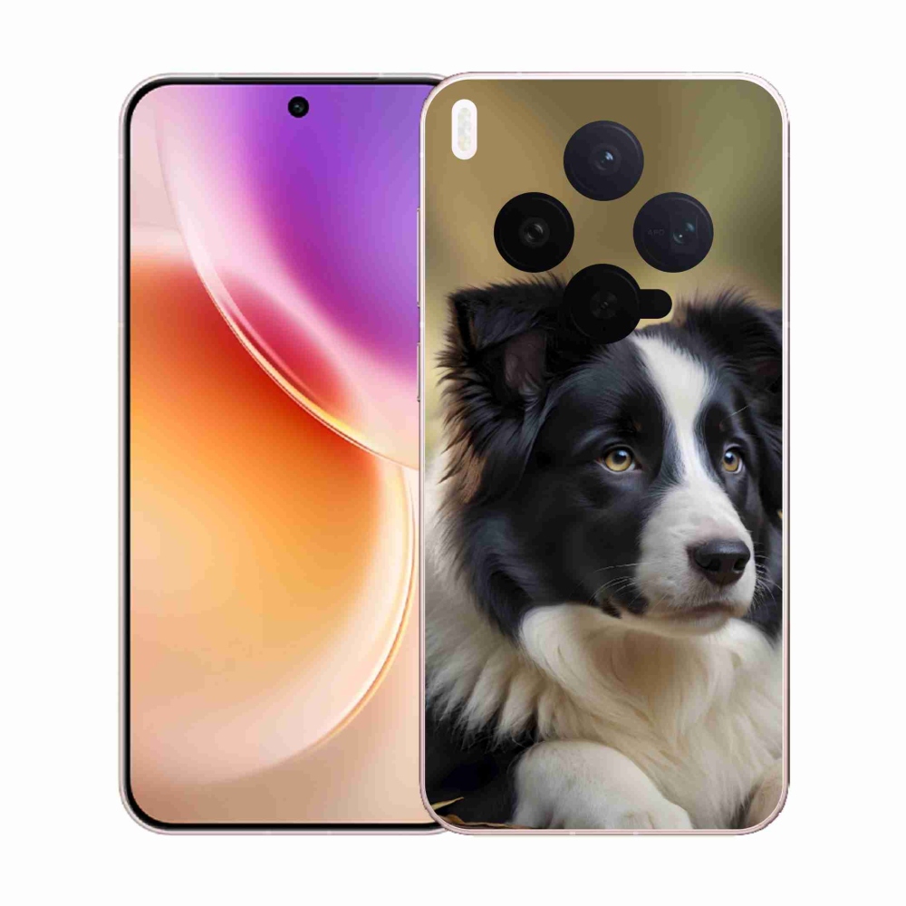 Gelový kryt mmCase na Vivo X300 5G - border kolie 2