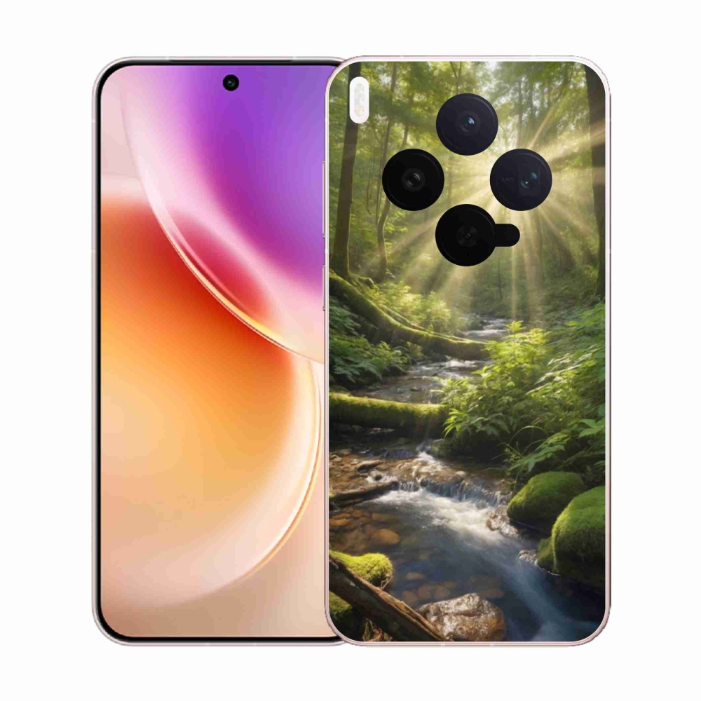 Gelový kryt mmCase na Vivo X300 5G - hlubina lesa