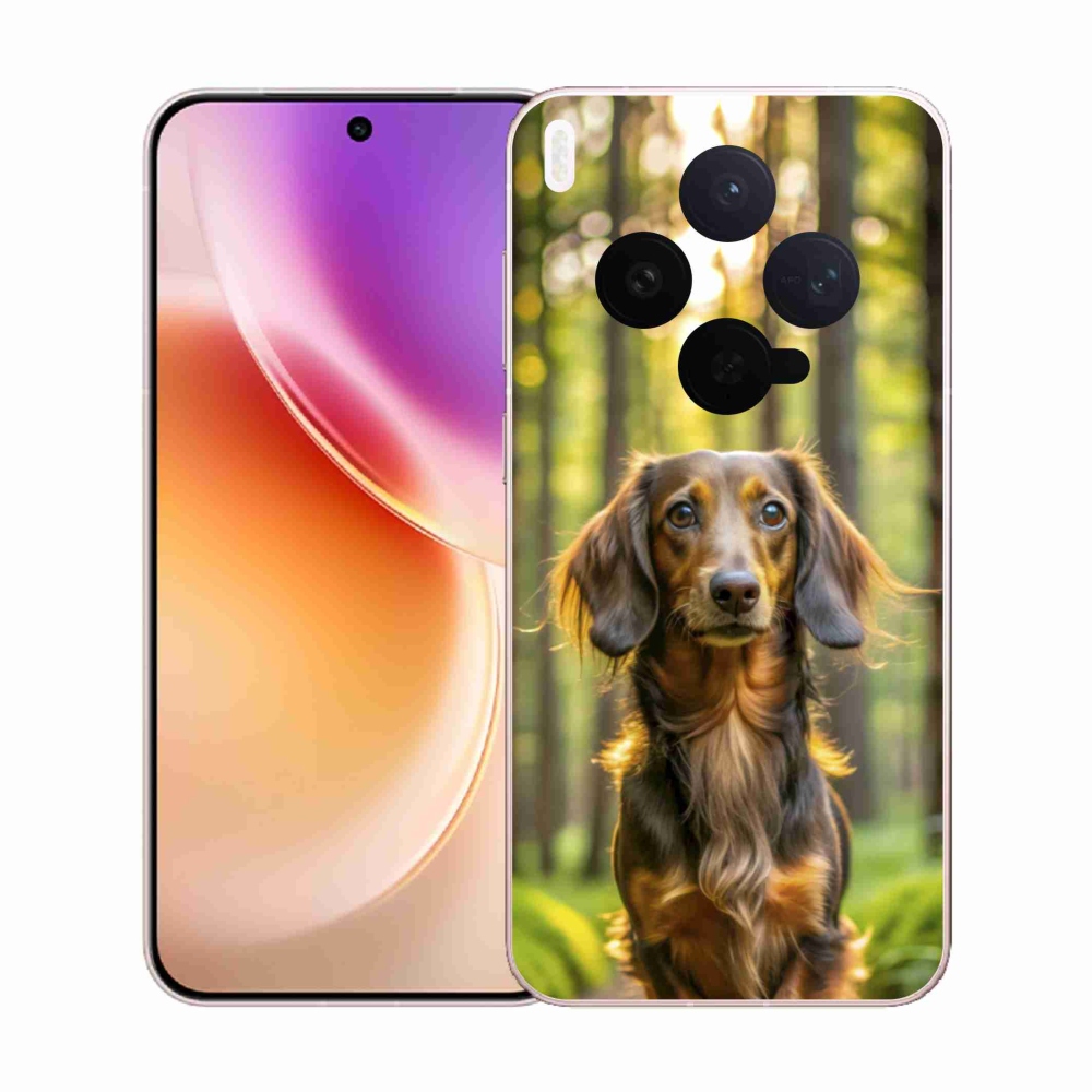 Gelový kryt mmCase na Vivo X300 5G - jezevčík 4