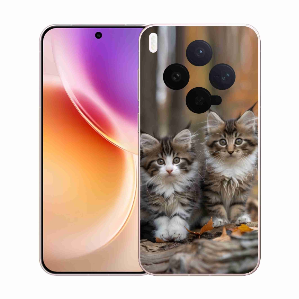 Gelový kryt mmCase na Vivo X300 5G - kočičí duo 3