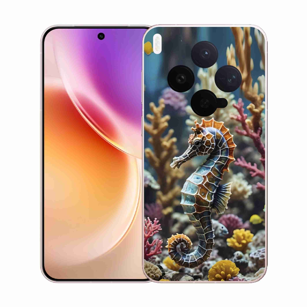 Gelový kryt mmCase na Vivo X300 5G - mořský koník 2