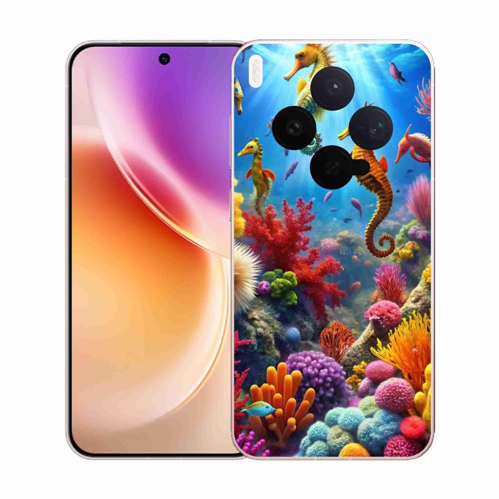 Gelový kryt mmCase na Vivo X300 5G - mořský svět 3