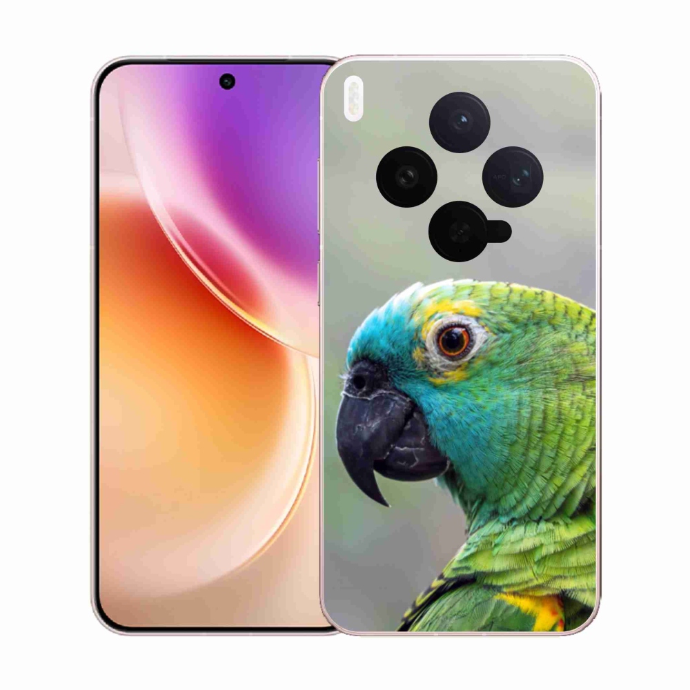 Gelový kryt mmCase na Vivo X300 5G - papoušek amazoňan